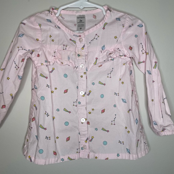 Astronomy 🪐 🔭 Button Down Blouse - Picture 8 of 10